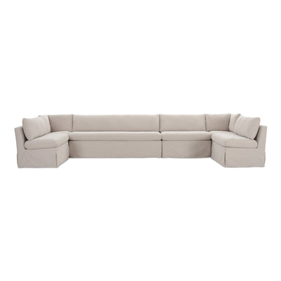 product image for Fable Slipcover Dining Banquette U Shape Moes Home Collection Mhc Oa 1071 34 4 98
