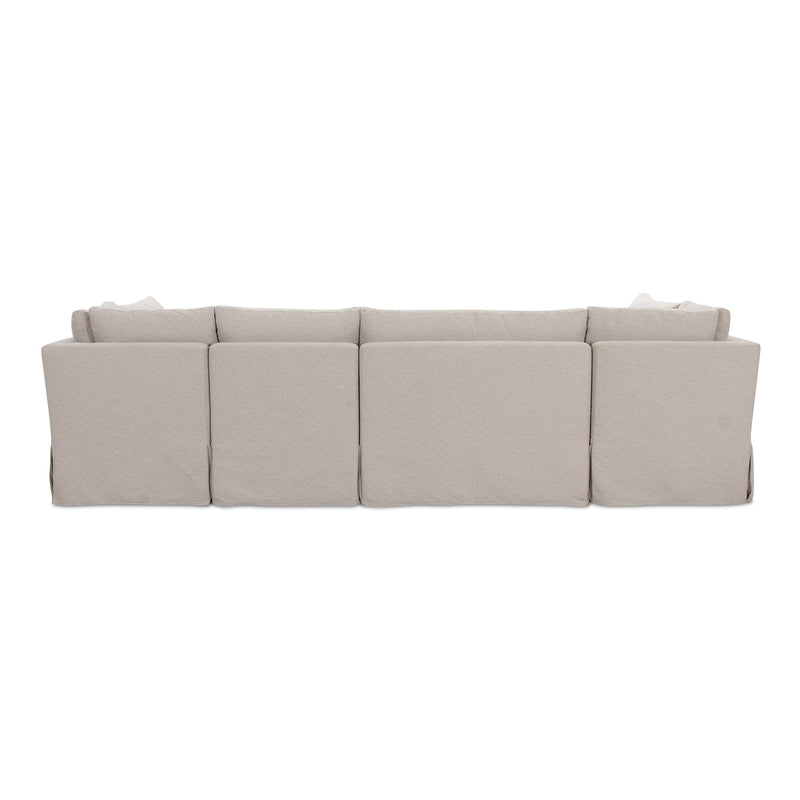 media image for Fable Slipcover Dining Banquette U Shape Moes Home Collection Mhc Oa 1071 34 17 25