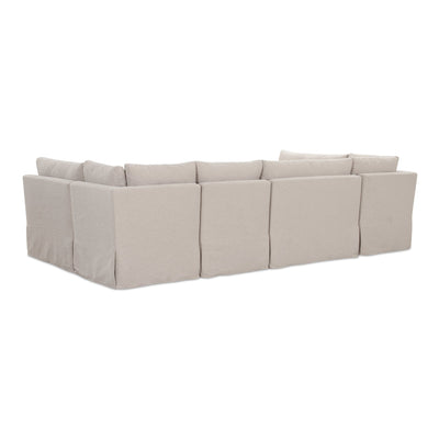 product image for Fable Slipcover Dining Banquette U Shape Moes Home Collection Mhc Oa 1071 34 5 86