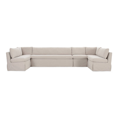 product image for Fable Slipcover Dining Banquette U Shape Moes Home Collection Mhc Oa 1071 34 3 76
