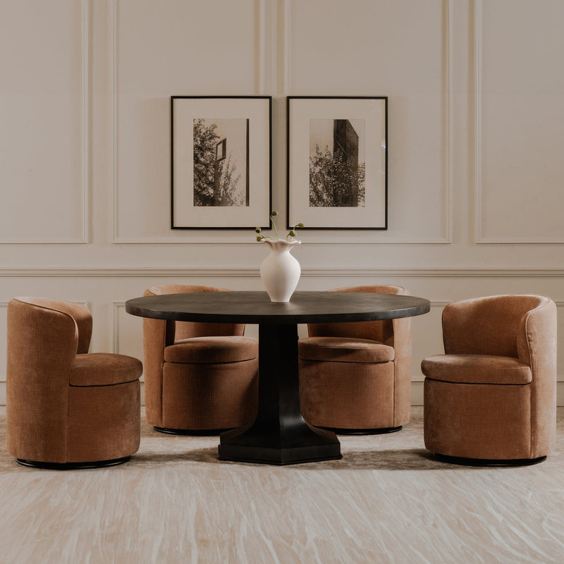 media image for Dane Swivel Dining Chair Moes Home Collection Mhc Oa 1074 16 26 226