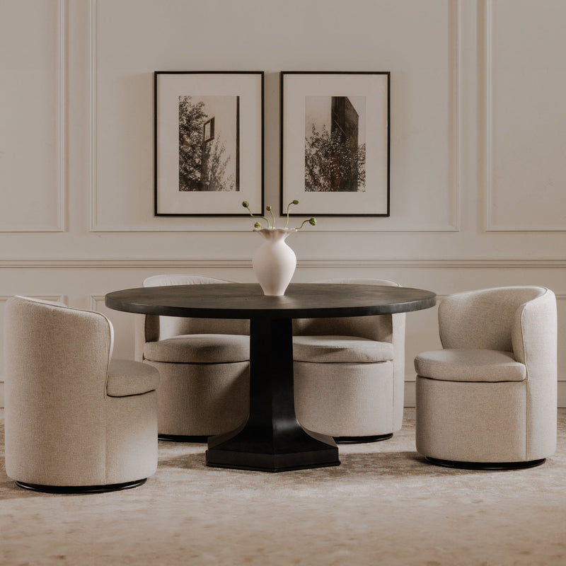 media image for Dane Swivel Dining Chair Moes Home Collection Mhc Oa 1074 16 27 297