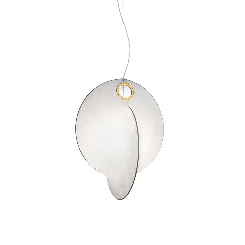 media image for Overlap Cocoon White Pendant Lighting 256