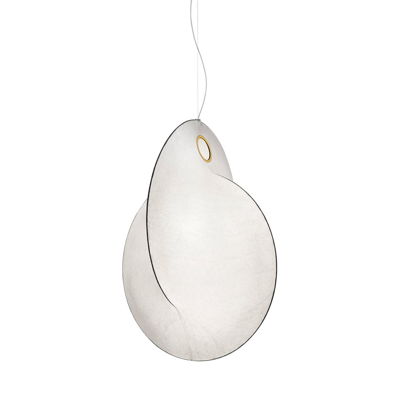 media image for Overlap Cocoon White Pendant Lighting 218