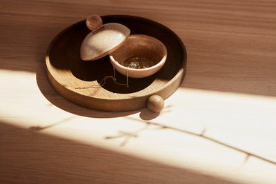 product image for inka wood tray round small dark by oyoy l300220 5 45