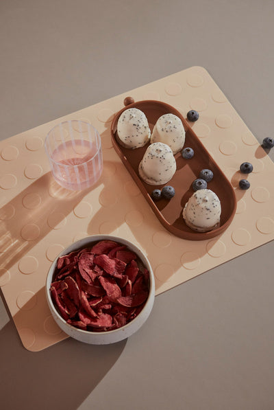product image for placemat dotto 2 pcs pack vanilla by oyoy 2 40