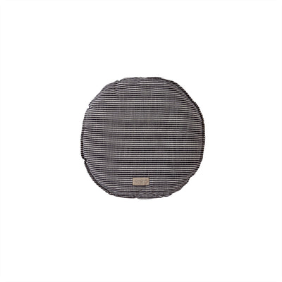 product image for outdoor kyoto cushion round black white 1 45