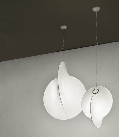 product image for Overlap Cocoon White Pendant Lighting 45