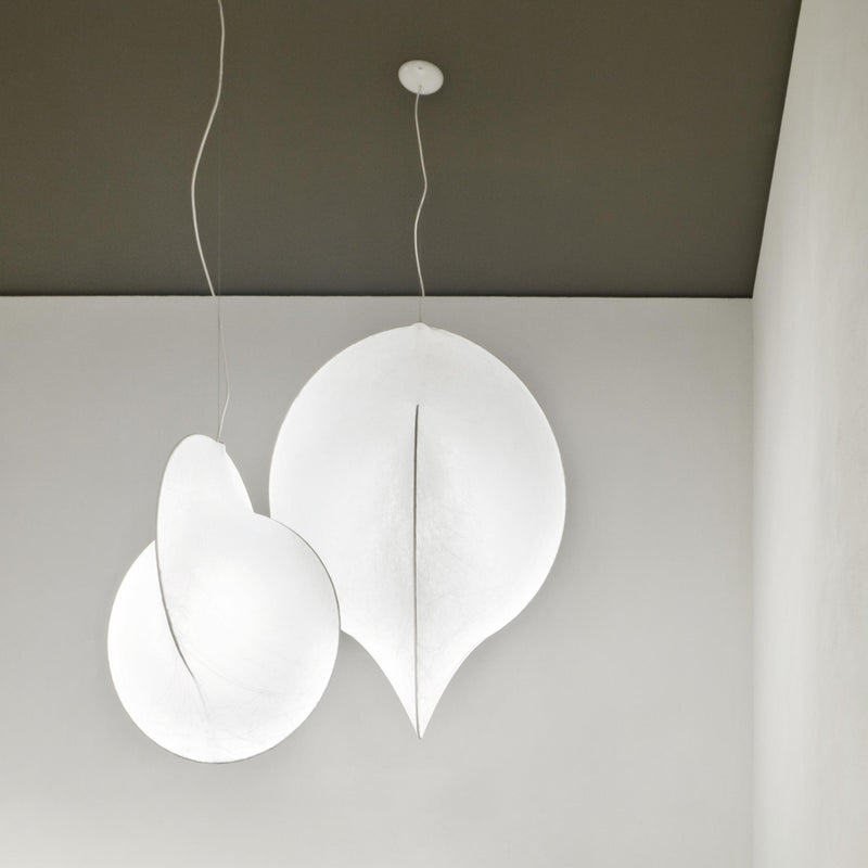 media image for Overlap Cocoon White Pendant Lighting 20