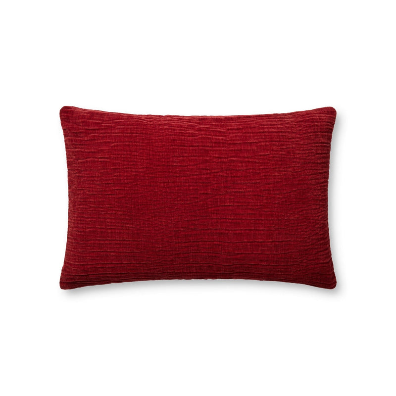 media image for Loloi Red Pillow - Cover Only - Open Box 1 253