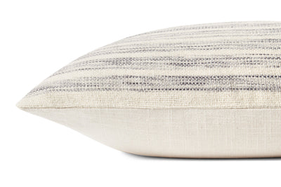 product image for Marielle Jacquard Woven Ivory/Stone Pillow Cover w/ Down Fill  - Open Box 2 74