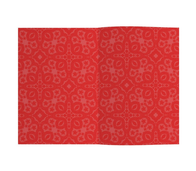 Paseo Embossed Scarlet Notebook Design By Christian Lacroix 3