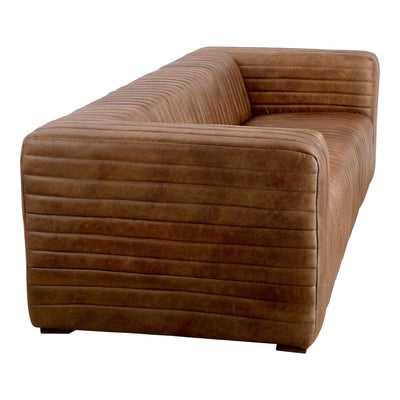 product image for castle sofa open road brown leather by Moe's Home Collection mhc pk 1009 14 3 0