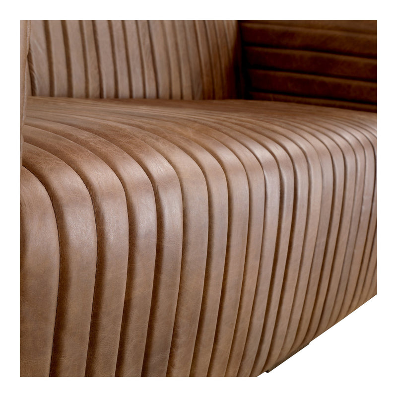 media image for castle sofa open road brown leather by Moe& 237