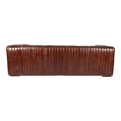 product image for Castle Sofa Cappuccino Brown Leather 5 45