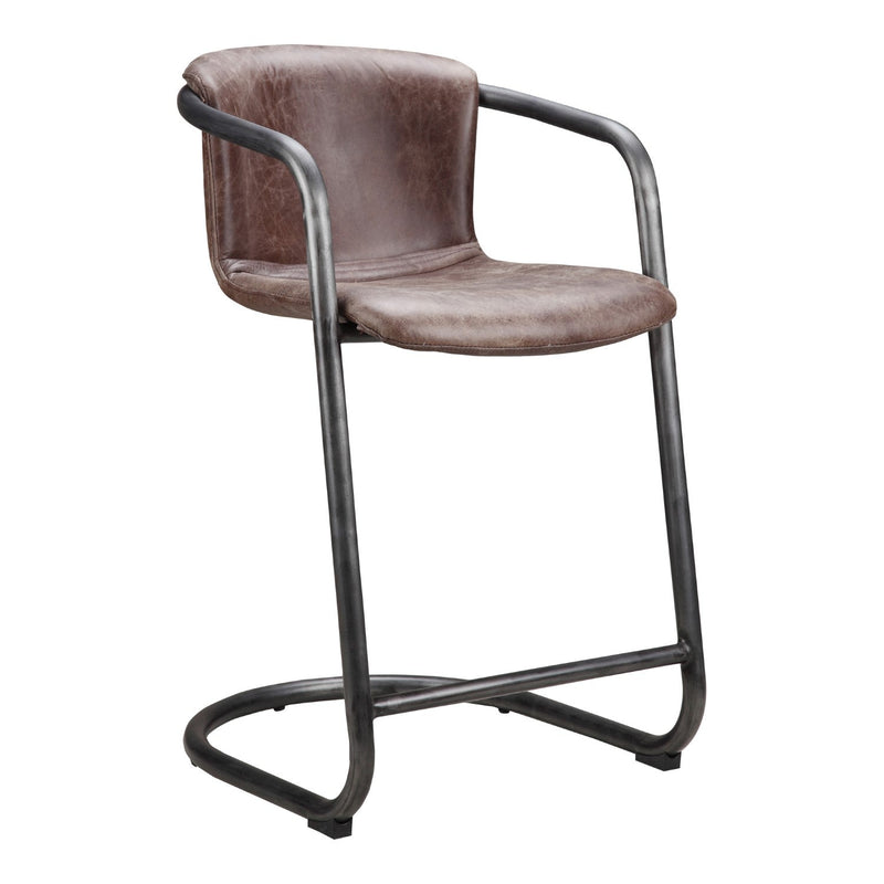 media image for freeman counter stools in brown set of 2 1 278