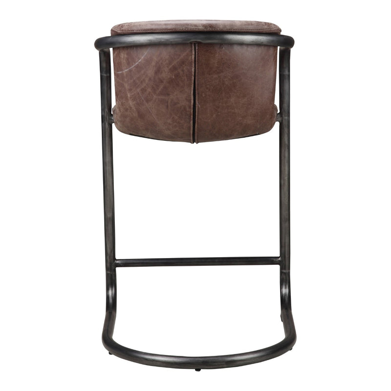 media image for freeman counter stools in brown set of 2 3 267