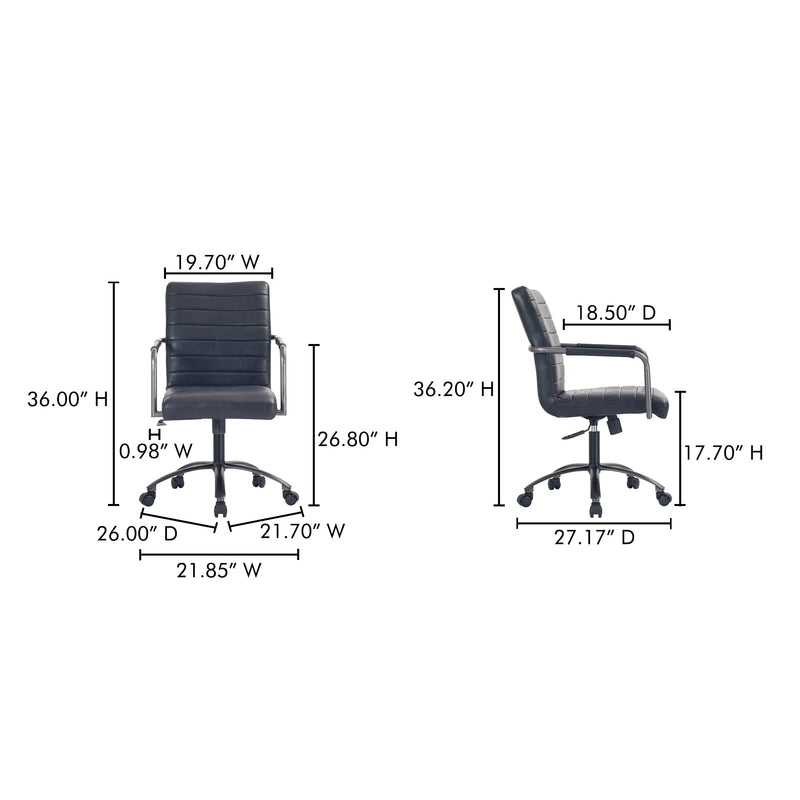 media image for Roy Office Chair Moes Home Collection Mhc Pk 1116 02 15 243