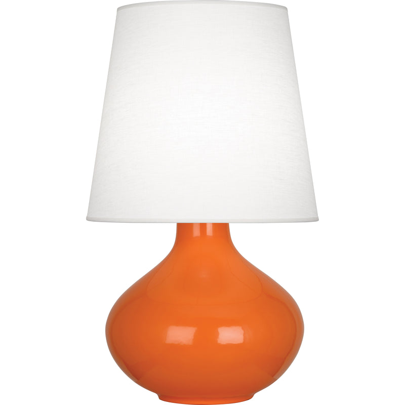 media image for June Table Lamp Multiple Colors With Oyster Linen Shade Design By Robert Abbey 16 240