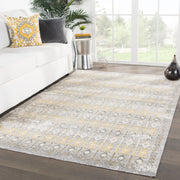 giralda indoor outdoor trellis light gray yellow rug design by jaipur 5