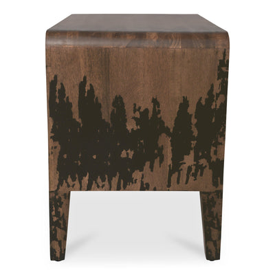 product image for Iris Nightstand Distressed Moes Home Collection Mhc Pp 1022 02 3 19