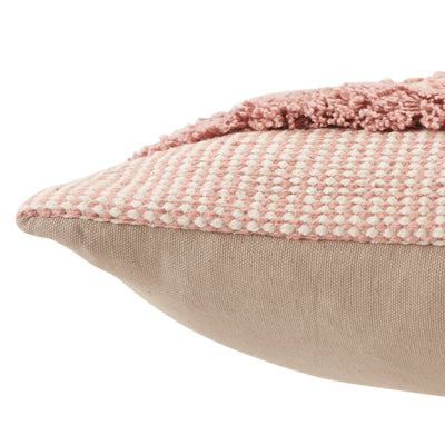 product image for Imena Trellis Pillow in Pink & Cream 57