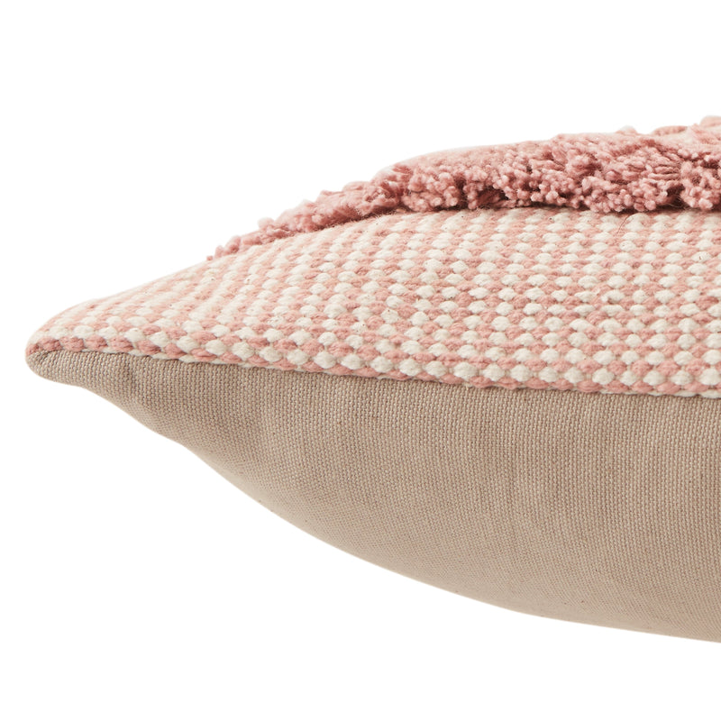 media image for Imena Trellis Pillow in Pink & Cream 262