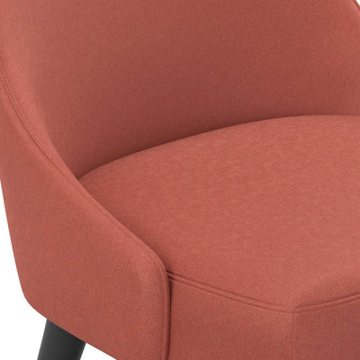 product image for Presley Fabric in Dark Terracotta Red 31
