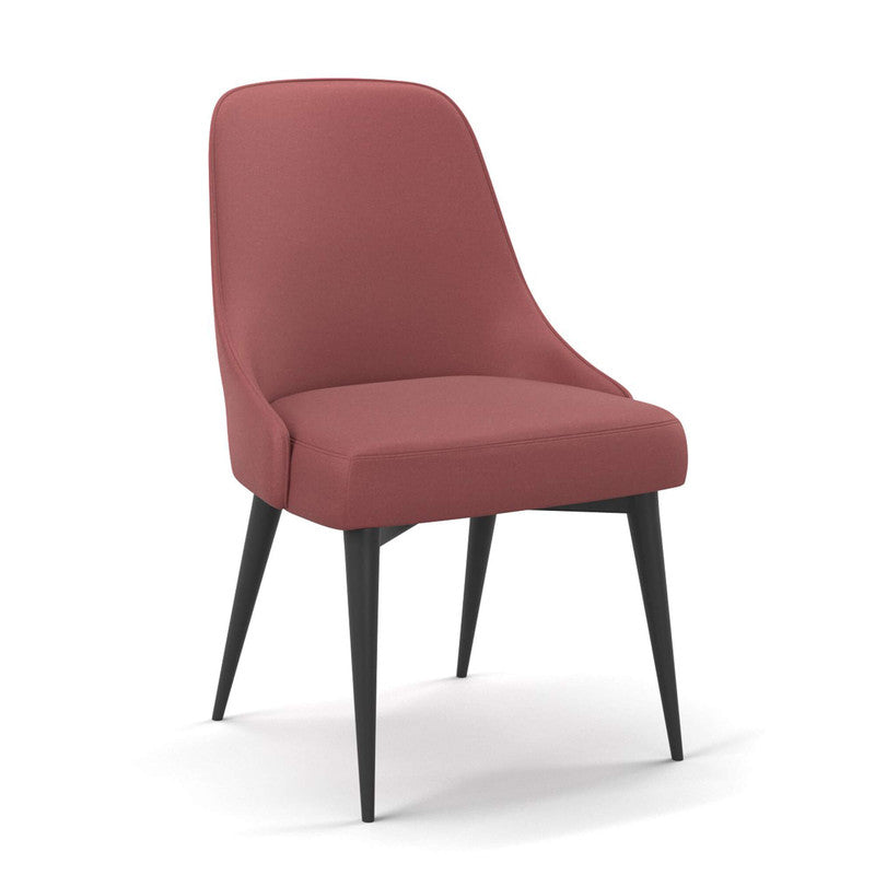 media image for Presley Fabric in Dark Terracotta Red 283