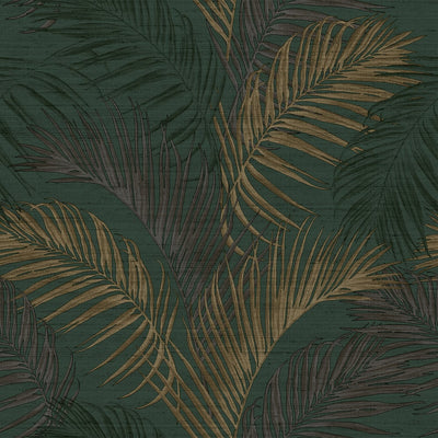 product image of Synergy Felce Tonale Wallpaper in Dark Green 541