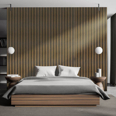 product image for Mia Wall Panel in Walnut 67