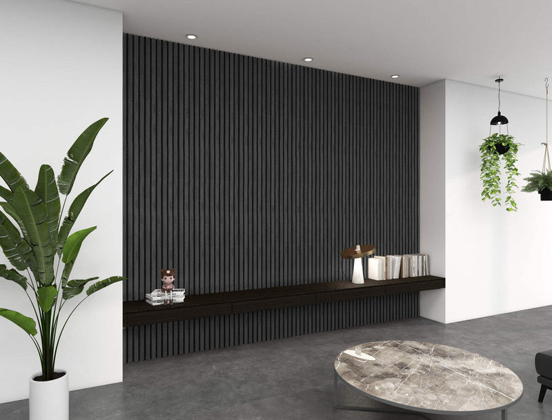 media image for Acoustica Wall Panel in Charcoal 273