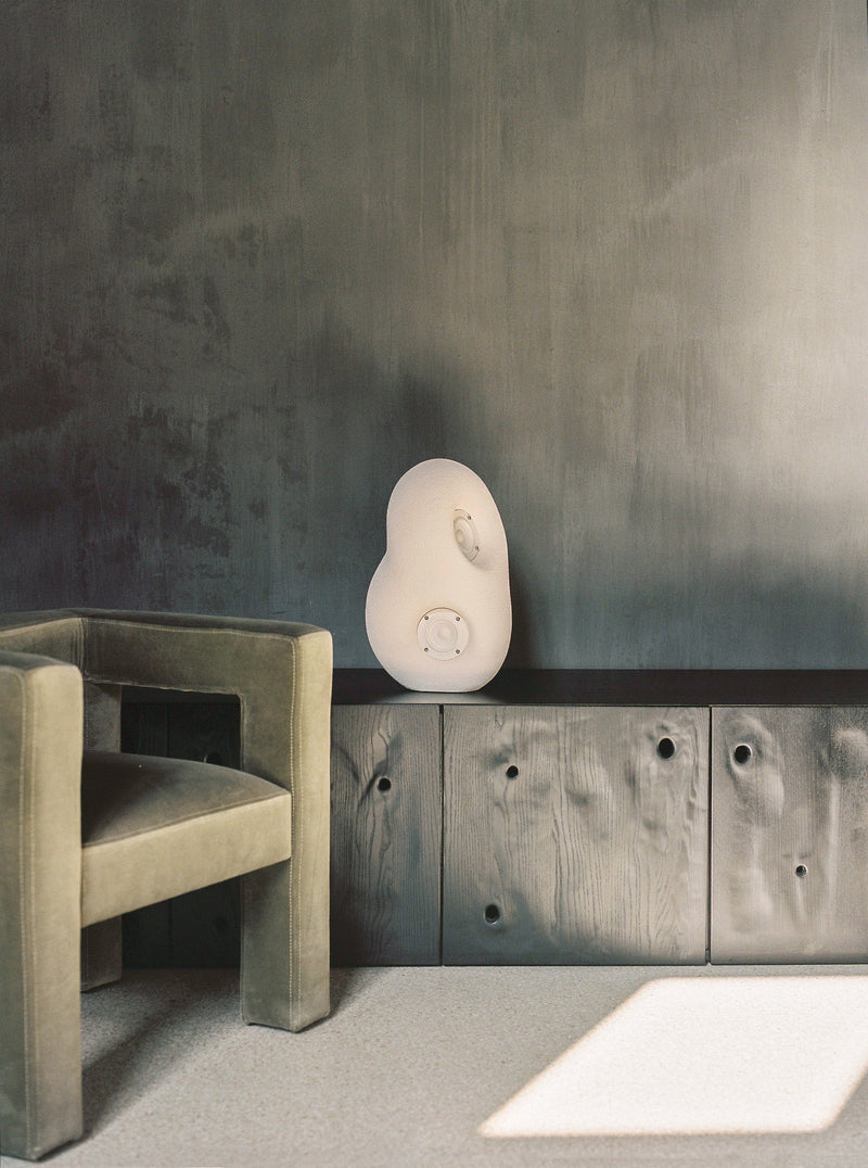 media image for acoustic sculpture speaker by transparent 14 240