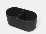 Podia Table Oval in Black by Ferm Living