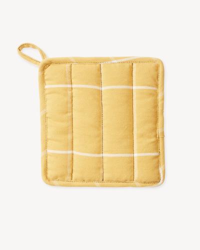 product image of Grid Potholder in Gold by Minna 519