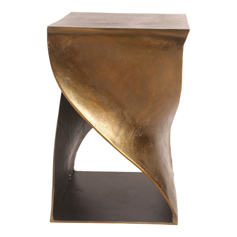 media image for Twist Accent Table Brass 1 212