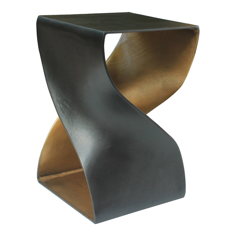 media image for twist accent table brass by Moe& 237