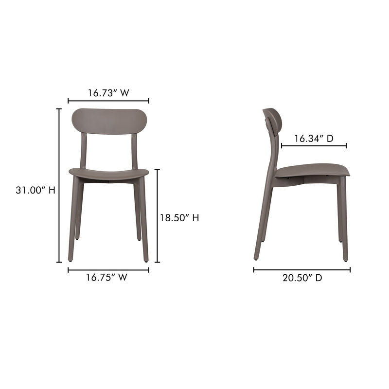 media image for Kent Outdoor Dining Chair Set Of 2 Moes Home Collection Mhc Qx 1017 02 21 251