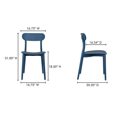 product image for Kent Outdoor Dining Chair Set Of 2 Moes Home Collection Mhc Qx 1017 02 20 24
