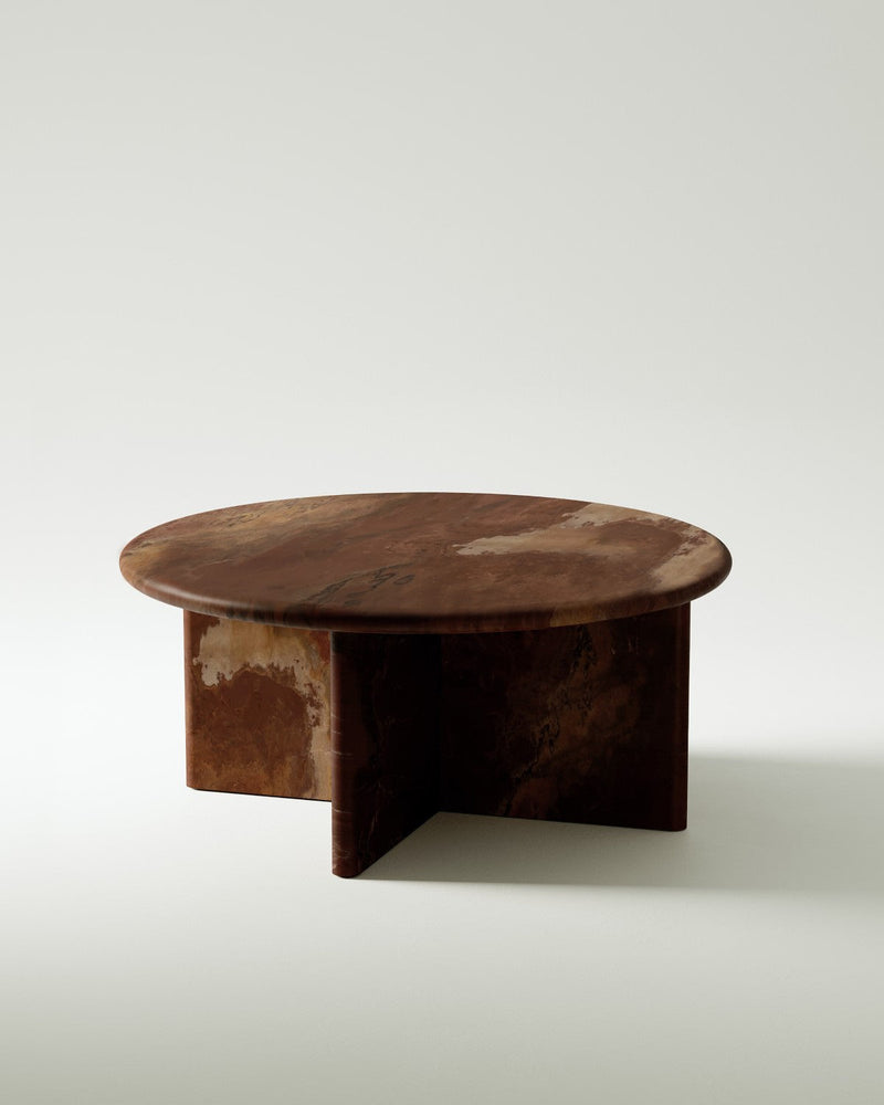 media image for plinth large circular marble coffee table csl3315 slm 5 229