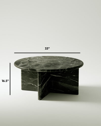 product image for plinth large circular marble coffee table csl3315 slm 17 20