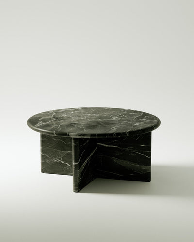 product image for plinth large circular marble coffee table csl3315 slm 2 81