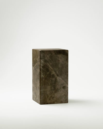 product image for plinth rectangle block marble table b22 slm 3 51
