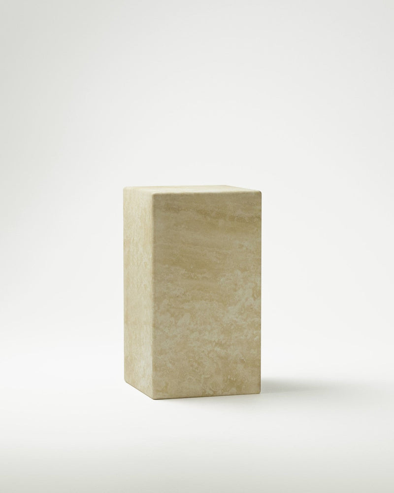 media image for plinth rectangle block marble table b22 slm 4 260