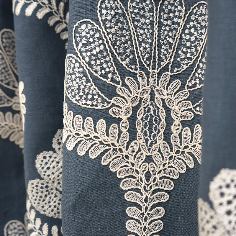 media image for Ressina Fabric in Navy Blue 214