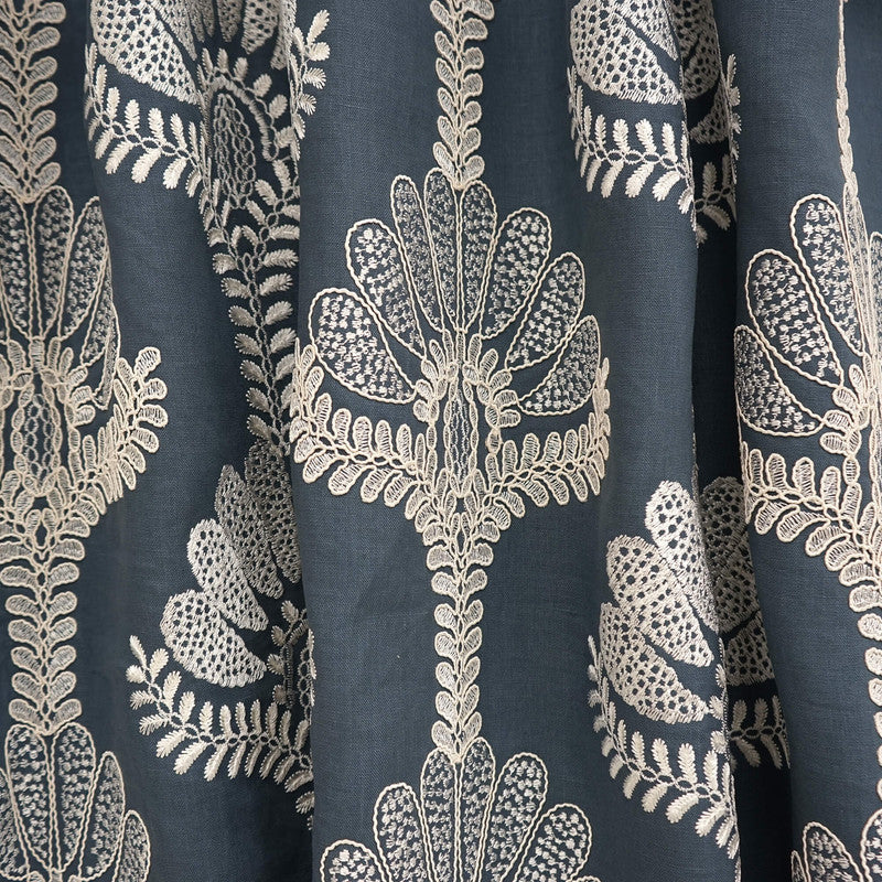 media image for Ressina Fabric in Navy Blue 247