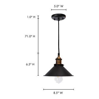 product image for Renata Pendant Lamp Black 7 68