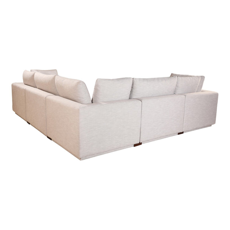 media image for Justin Signature Modular Sectional Taupe 4 218