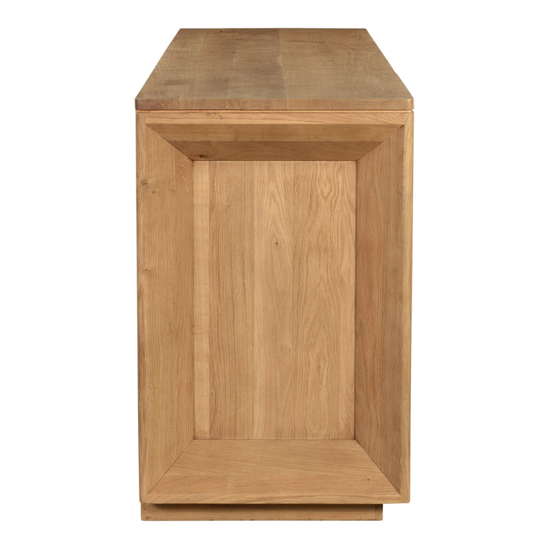 media image for angle oak sideboard large by Moe& 225