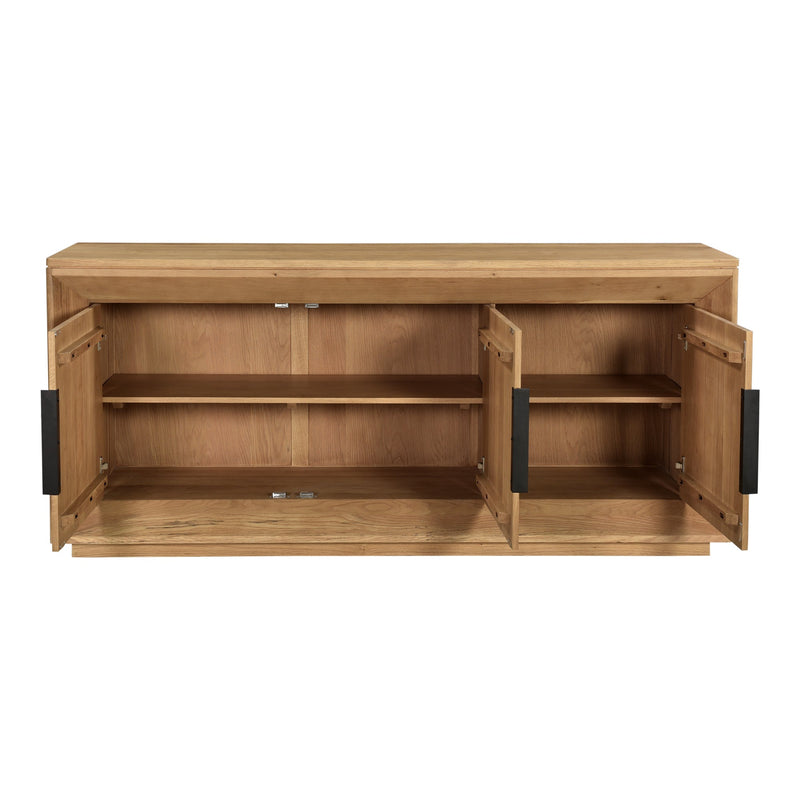 media image for angle oak sideboard large by Moe& 20